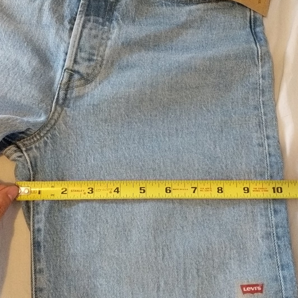 Levi's Ribcage Straight High Rise Jeans Tango Love - Picture 7 of 9